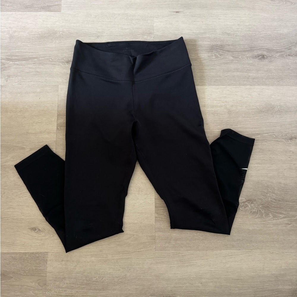 Black Nike Leggings with mesh